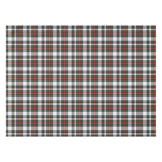 Stewart Dress Tartan Speltafels Tafelkleed (Voorkant (Horizontaal))