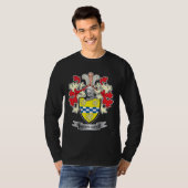 Stewart Family Crest Coat of Arms T-shirt (Voorkant volledig)