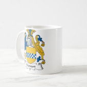 Stewart Family Crest Koffiemok (Voorkant links)