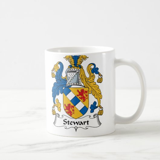 Stewart Family Crest Koffiemok (Rechts)