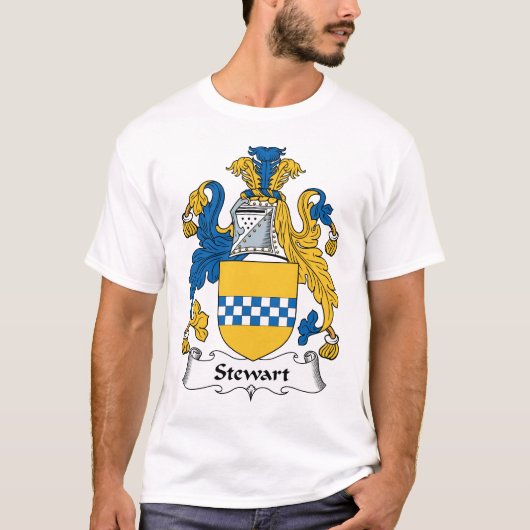 Stewart Family Crest T-shirt (Voorkant)