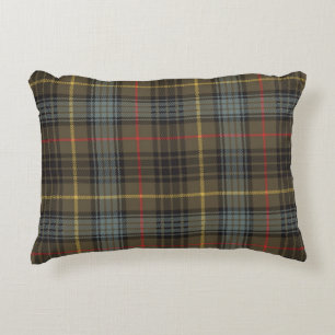 Stewart Hunting Weathered Tartan Pset Pattern Accent Kussen