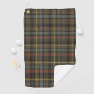 Stewart Hunting Weathered Tartan Pset Pattern Golfhanddoek