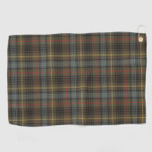 Stewart Hunting Weathered Tartan Pset Pattern Golfhanddoek (Horizontaal)