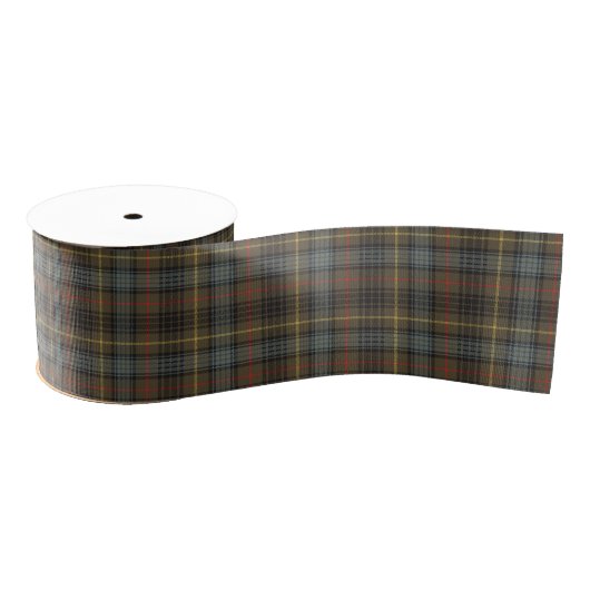Stewart Hunting Weathered Tartan Pset Pattern Grosgrain Lint (Spoel)