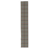 Stewart Hunting Weathered Tartan Pset Pattern Lange Tafelloper (Voorkant)