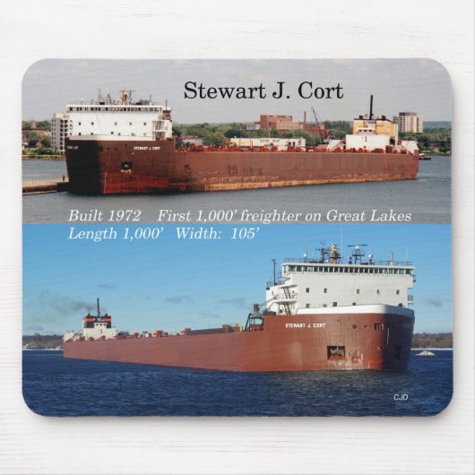 Stewart J. Cort 2 afbeelding mousepad Muismat (Voorkant)