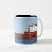 Stewart J. Cort Great Lakes Freighter Coffee Mok (Voorkant rechts)