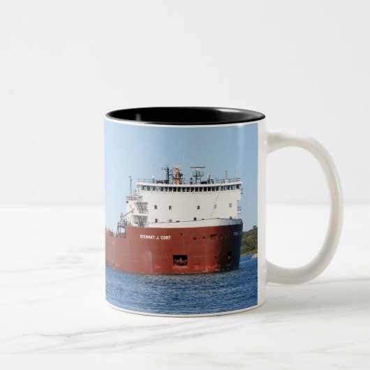 Stewart J. Cort Great Lakes Freighter Coffee Mok (Rechts)