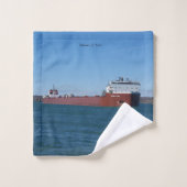 Stewart J. Cort-handdoekset Bad Handdoek (Wasdoekje)