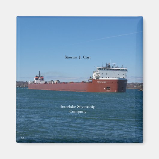 Stewart J. Cort magnet (Voorkant)