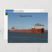 Stewart J. Creditcard Briefkaart (Voorkant / Achterkant)
