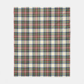 Stewart Jurk Oude Plaid Fleece Deken (Voorkant)