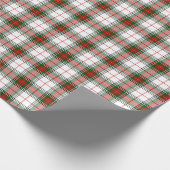 Stewart King George Tartan Pset Wrapping Paper Cadeaupapier (Hoek)