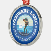 Stewart Lake (C) Metalen Ornament (Links)