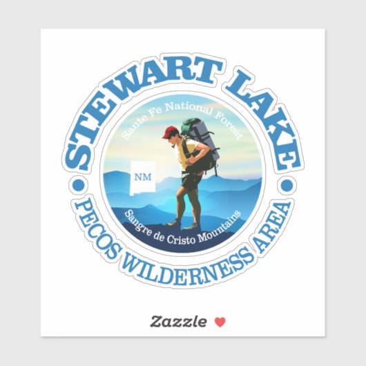 Stewart Lake (C) Sticker (Vel)