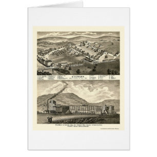 Stewart, OH Panoramic Map - 1873