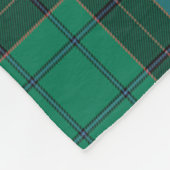 Stewart Old Ancient Clan Badge Tartan Pset Fleece Deken (Hoek)