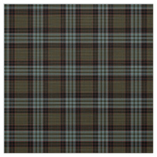 Stewart Old Weathered Tartan Stof