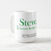 Stewart Realty Officiële koffie-Mok Koffiemok (Voorkant links)