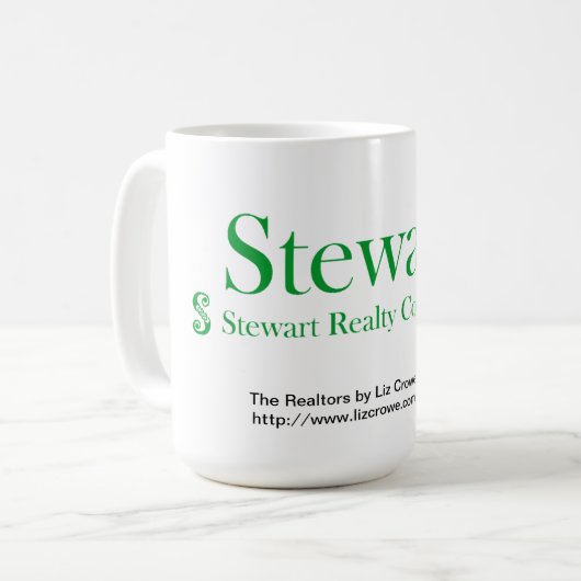 Stewart Realty Officiële koffie-Mok Koffiemok (Voorkant links)