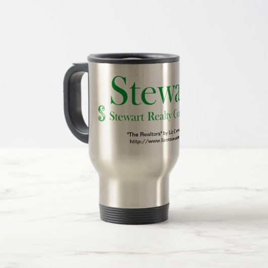 Stewart Realty Travel Mug Reisbeker (Voorkant links)