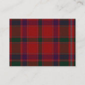 Stewart Red Pset Heart Wedding Enclosure Informatiekaartje (Achterkant)