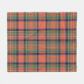 Stewart Royal Ancient Plaid Fleece Deken (Voorkant (Horizontaal))