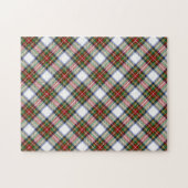 Stewart Royal Dress Clan Tartan Plaid Patroon Legpuzzel (Horizontaal)