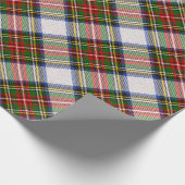 Stewart Royal Dress Pset Scottish Pattern Cadeaupapier (Hoek)