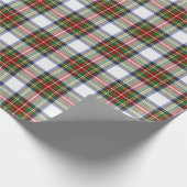 Stewart Royal Dress Pset Scottish Pattern Cadeaupapier (Hoek)