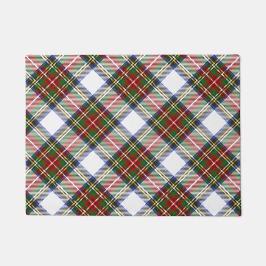 Stewart Royal Dress Pset Scottish Pattern Deurmat (Voorkant)