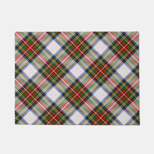 Stewart Royal Dress Pset Scottish Pattern Deurmat (Voorkant)