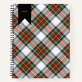 Stewart Royal Dress Pset Scottish Pattern Notitieboek (Voorkant)