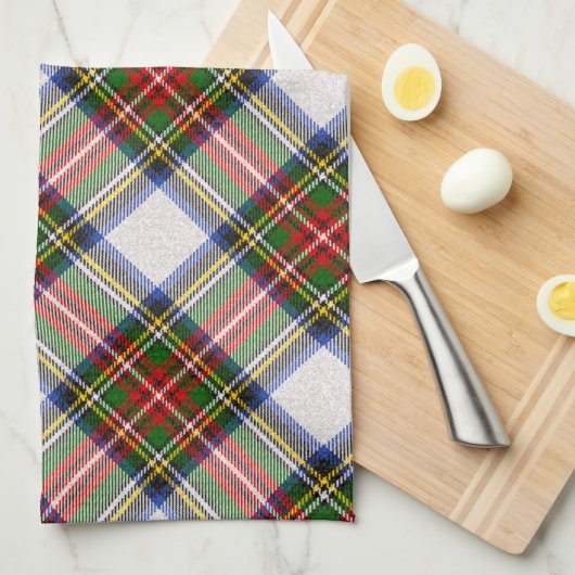 Stewart Royal Dress Pset Scottish Pattern Theedoek (Quarter Fold)