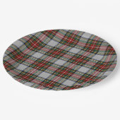 Stewart Royal Dress Tartan Papieren Bordje (Gekanteld)