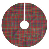 Stewart Royal Tartan Large Plaid Schotse Clan Kerstboom Rok (Voorkant)
