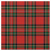 Stewart Royal Tartan. Stof (Close Up)
