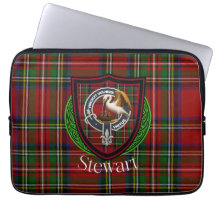 Stewart Schotse Clan Tartan en Wapen 