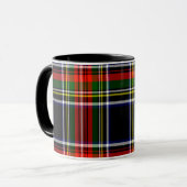 Stewart Scottish Tartan Mok (Voorkant links)