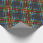 Stewart Stuart Black Clan Tartan Cadeaupapier (Hoek)