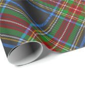 Stewart Stuart Black Clan Tartan Cadeaupapier (Rol Hoek)