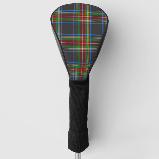 Stewart Stuart Black Clan Tartan Golfheadcover (Voorkant)