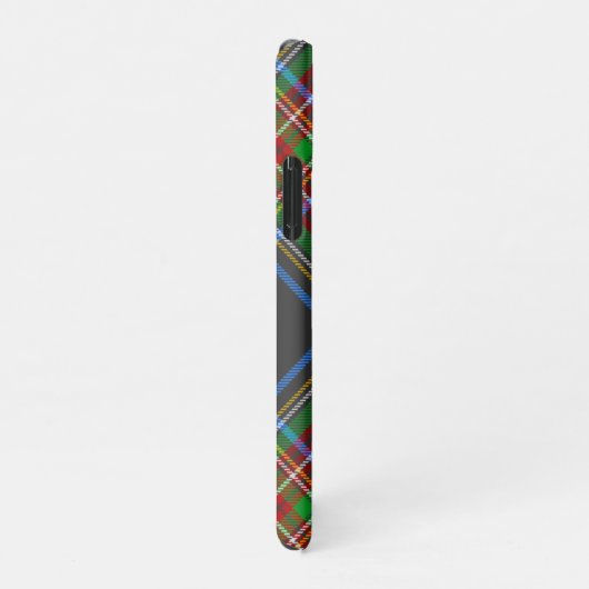 Stewart Stuart Black Clan Tartan iPhone Hoesje (Rechterkant)