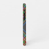 Stewart Stuart Black Clan Tartan iPhone Hoesje (Linkerkant)