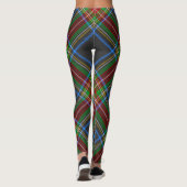 Stewart Stuart Black Clan Tartan Leggings (Achterkant)