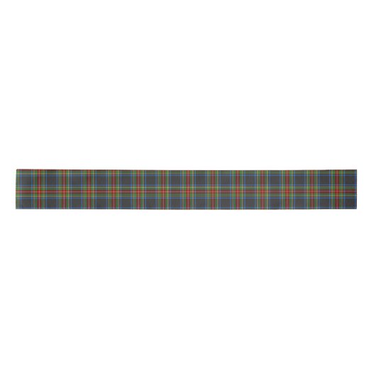 Stewart Stuart Black Clan Tartan Satijnen Lint (Voorkant)
