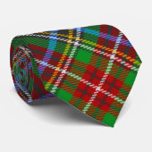 Stewart Stuart Black Clan Tartan Schotse Plaid Stropdas (Opgerold)
