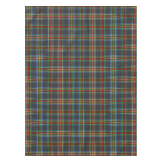 Stewart Stuart Black Clan Tartan Tafelkleed (Voorkant)