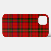 Stewart/Stuart tartan roodgroene pleister Case-Mate iPhone Case (Achterkant (horizontaal))